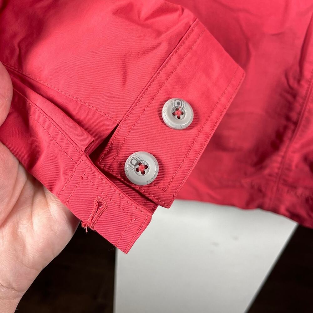Columbia Women's South Canyon Creek Anorak Jacket Sm Water Resistant Nylon‎ Hike - Picture 11 of 16